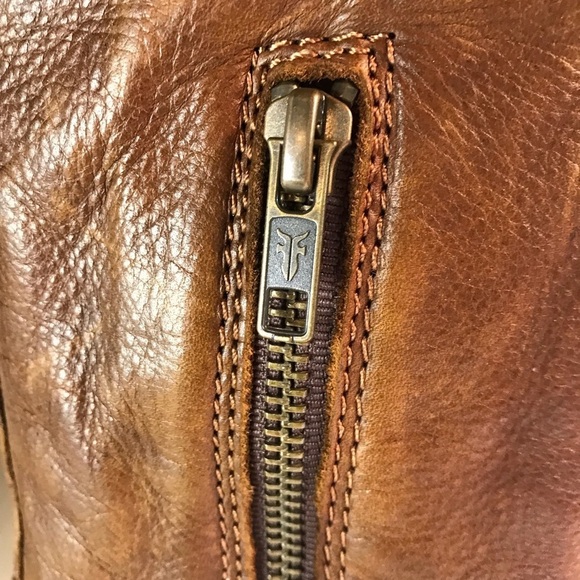 FRYE Women’s 15R Leather Riding Boot Brown 7.5 B - Picture 5 of 15